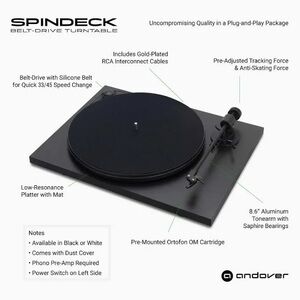 Andover Audi SpinDeck 2 Semi automatic